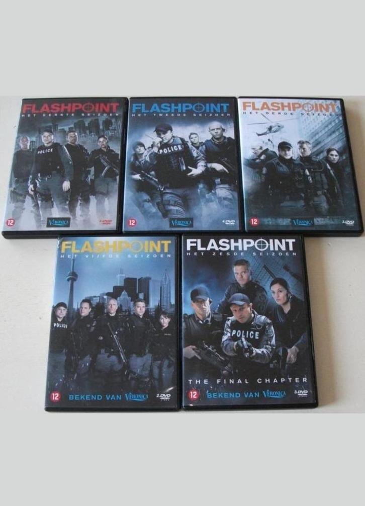 🎁 Flashpoint - Complete serie 🎁, Cd's en Dvd's, Dvd's | Tv en Series, Zo goed als nieuw, Actie en Avontuur, Alle leeftijden