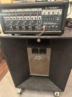 Peavey XR 560 versterker en 2x 100W speakers, Ophalen, Gebruikt, Minder dan 500 watt, P.A.