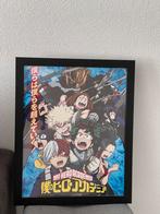 Anime poster geframed my hero academia, Verzamelen, Posters, Ophalen of Verzenden, Zo goed als nieuw, Film en Tv