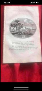 Oud boekje Oostzaanen, geschept papier, Ophalen of Verzenden, Zo goed als nieuw, Overige onderwerpen, Nederland