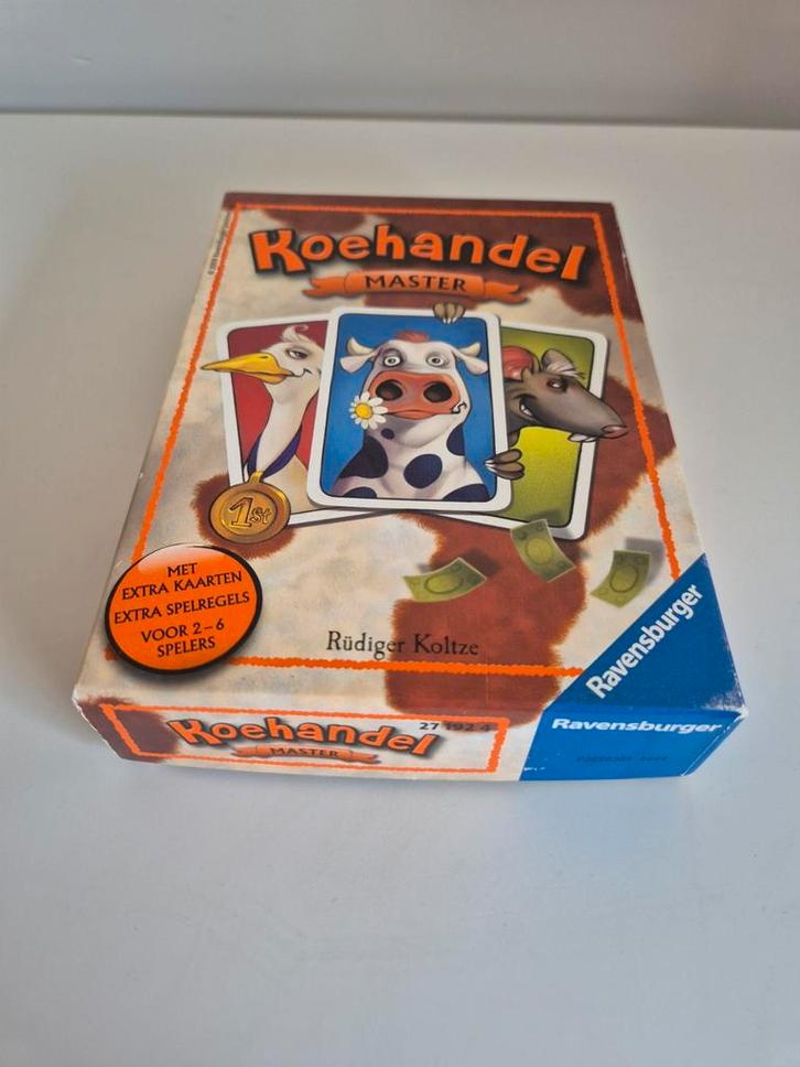 Koehandel Master - Ravensburger, Hobby en Vrije tijd, Gezelschapsspellen | Bordspellen, Gebruikt, Een of twee spelers, Drie of vier spelers