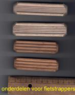 Vintage houten klossen voor fietstrappers, Antiek en Kunst, Ophalen of Verzenden