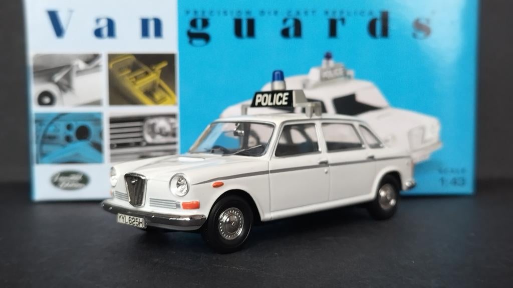 Wolseley 1800 City of London Police 1:43 Vanguards Pol, Auto, Nieuw, Info@corgiclassics.co.uk, Le19 1rl Leicester uk