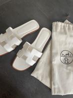 Hermes sandalen (amper gedragen), Ophalen, Wit, Sandalen of Muiltjes, Zo goed als nieuw