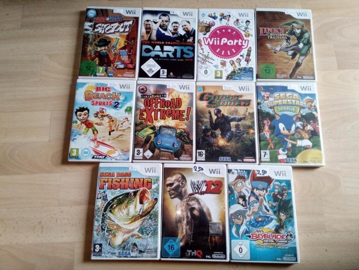 wii spellen perstuk - 1 is nieuw - 2 zijn duits, Spelcomputers en Games, Games | Nintendo Wii, Zo goed als nieuw, Overige genres