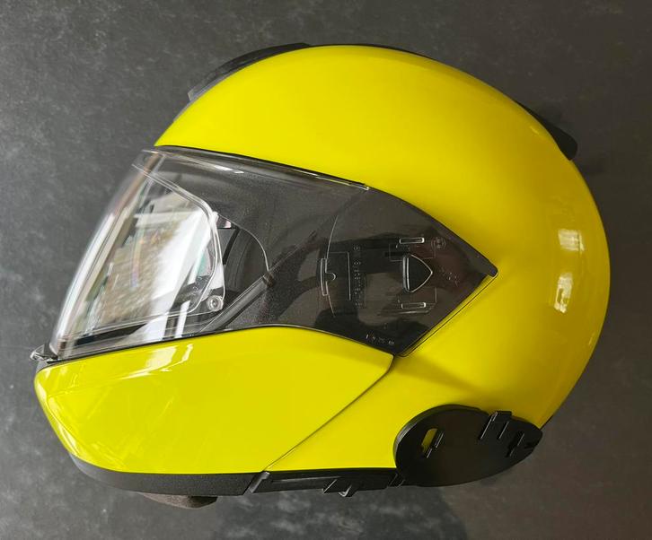 BMW System 6 | Neon | 58-59 M | Interphone F4MC, Motoren, Kleding | Motorhelmen, Dames, Heren, Systeemhelm, M, Overige merken