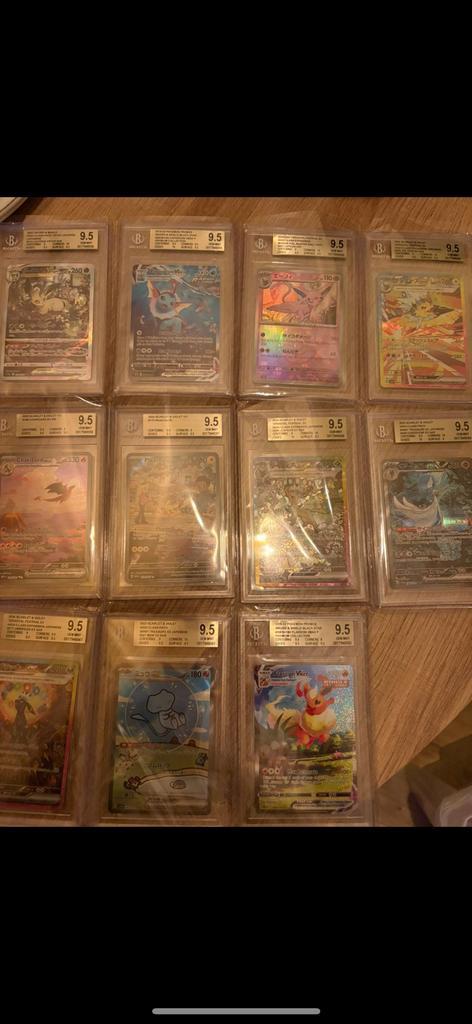 Diverse BCG 9,5 slabs pokemon, Hobby en Vrije tijd, Verzamelkaartspellen | Yu-gi-Oh!, Zo goed als nieuw, Booster, Ophalen of Verzenden