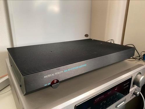 Musical Fidelity MA 50-X highend eindversterker gereviseerd, Audio, Tv en Foto, Versterkers en Receivers, Zo goed als nieuw, Stereo