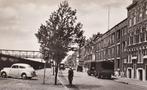 665W Rotterdam Bospolder Hudsonstraat brug naar spoor ->, Verzamelen, Ansichtkaarten | Nederland, Ophalen of Verzenden, 1940 tot 1960