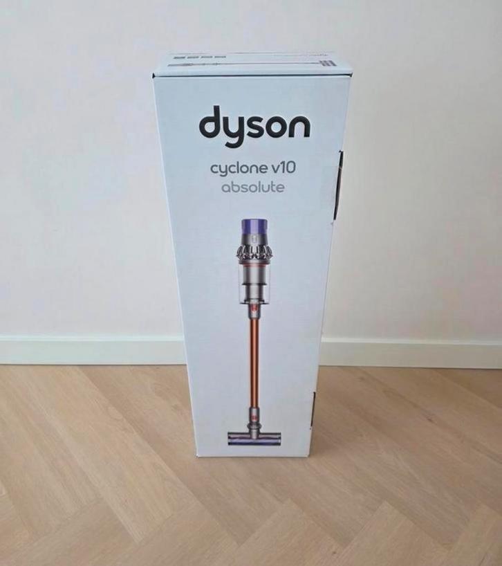Dyson V10 absolute compleet in doos + garantie, Witgoed en Apparatuur, Stofzuigers, Zo goed als nieuw, Ophalen of Verzenden