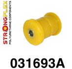 Strongflex draagarm rubber set achterzijde gebogen boven gee, Auto-onderdelen, -, Nieuw, Ophalen of Verzenden, -