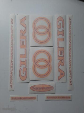 Stickerset Gilera Runner FX(r) DD yellow&red compleet  beschikbaar voor biedingen