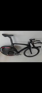 Tijdritfiets 56 cm, Carbon, Zo goed als nieuw, Meer dan 20 versnellingen, 53 tot 57 cm