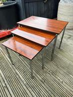 Vintage Mimi Set van 3 Palissander Look Tafels, Ophalen of Verzenden