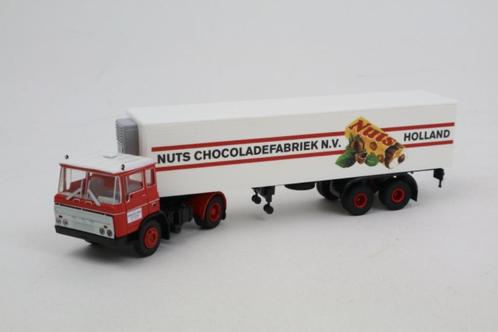 1:87  DAF FT 2600 ''Nuts Chocoladefabriek''  -  Brekina, Hobby en Vrije tijd, Modelauto's | 1:87, Nieuw, Bus of Vrachtwagen, Brekina