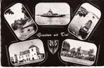 Groeten uit Tiel 5-vensterkaart 1966 ., Verzenden, 1960 tot 1980, Gelopen, Gelderland