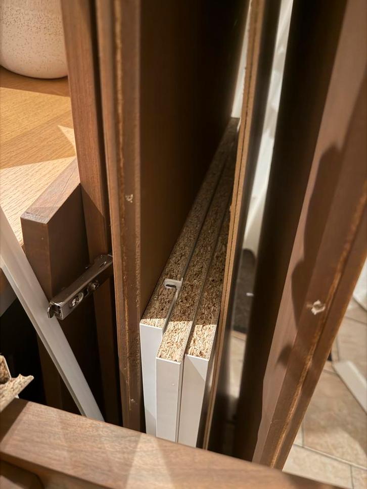 Bopita Senna Rosewood Kast Onderdelen (Excl. Onderbodem), Huis en Inrichting, Kasten | Kledingkasten, Gebruikt, 150 tot 200 cm