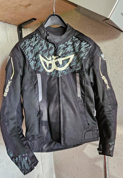 Motor jas BERIK, Motoren, Kleding | Motorkleding, Jas | leer, Ophalen of Verzenden