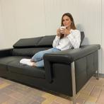 GRATIS LEVERING HEEL NL Montel Leer Bankstel 3 + 2,5 Zits