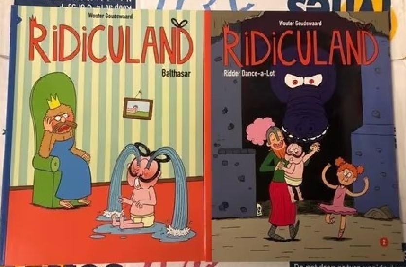 Balthasar ridder dance a lot 2x ridiculand h2, Meerdere stripboeken, Ophalen of Verzenden, Zo goed als nieuw