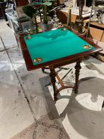 Antieke pokertafel, Antiek en Kunst, Ophalen of Verzenden