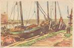 BOTEN BUNSCHOTEN JAREN 40 TEKN JAAP ZEER MOOIE KAART KH402, Verzamelen, Ansichtkaarten | Themakaarten, Ophalen of Verzenden, 1940 tot 1960