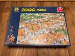 Jan van Haasteren Tennis Puzzel 2000 stukjes, Ophalen of Verzenden, Meer dan 1500 stukjes, Zo goed als nieuw, Legpuzzel