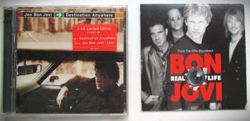 Jon Bon Jovi~Real Life en Destination Anywhere~2x CD beschikbaar voor biedingen