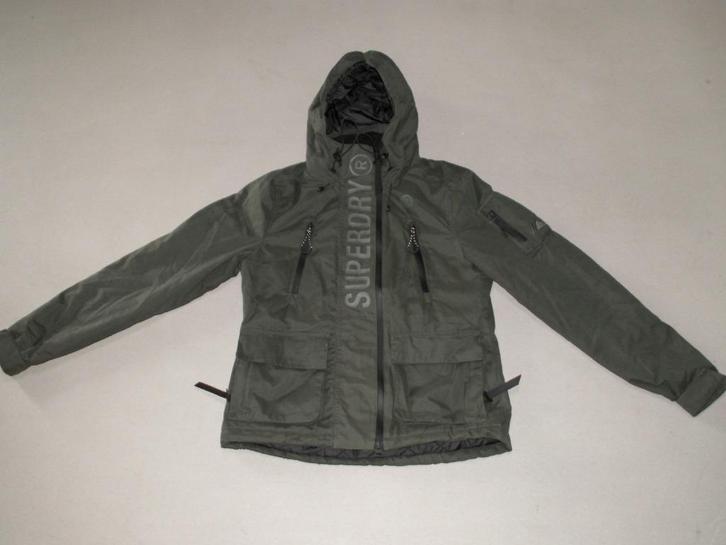 Superdry winterjas jack  mt 38  S, Kleding | Dames, Jassen | Winter, Zo goed als nieuw, Maat 38/40 (M), Groen, Ophalen of Verzenden