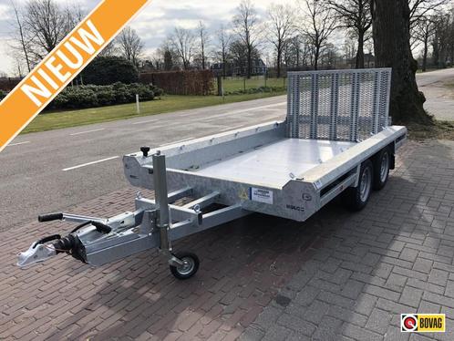 Hulco Terrax machinetransporter, Auto diversen, Aanhangers en Bagagewagens, Gebruikt