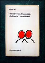NESCIO - De Uitvreter, Titaantjes, Dichtertje, Mene Tekel, Boeken, Verzenden, Zo goed als nieuw, Nederland