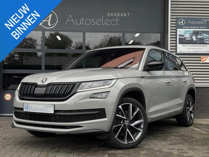 Skoda Kodiaq 2.0 TSI 4x4 Sportline DSG Navi Camera, Auto's, Skoda, Bedrijf, Te koop, Kodiaq, 4x4, ABS, Achteruitrijcamera, Adaptive Cruise Control