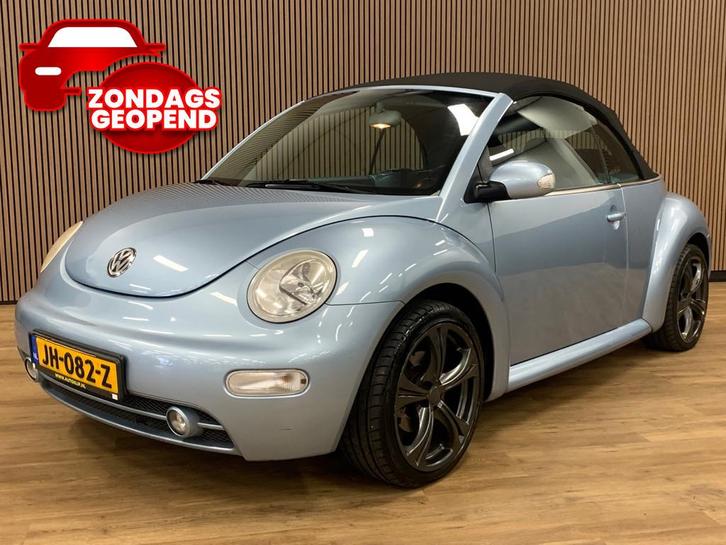 Volkswagen New Beetle Cabriolet 1.6 Turijn Comfort|Airco|143, Auto's, Volkswagen, Bedrijf, Te koop, Beetle (Kever), ABS, Airbags