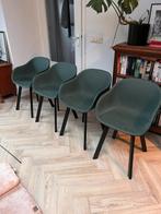 2 Donkergroene Kuipstoelen Kwantum, Huis en Inrichting, Ophalen, Gebruikt, Overige materialen, Vier
