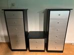 Ladekasten set van 3, Huis en Inrichting, Kasten | Lockerkasten, Ophalen, Zo goed als nieuw