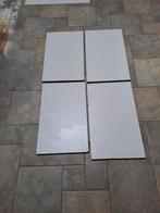4 gebruikte witte spaanplaat planken., Plank, Gebruikt, Minder dan 200 cm, Minder dan 25 mm