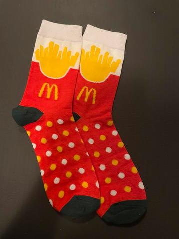 Nieuwe McDonalds Mac donalds sokken frietzakje friet NIEUW
