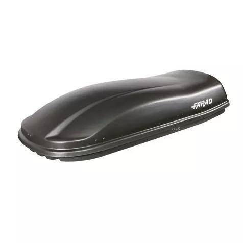 Verhuur dakkoffer skibox 480 liter Farrad Marlin N6, Auto diversen, Dakkoffers, Zo goed als nieuw, Ophalen of Verzenden