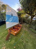 Klassiek houten optimist, Watersport en Boten, Zeilen en Zeiltoebehoren, Gebruikt, Ophalen, Minder dan 3 meter, Minder dan 15 m²
