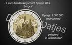 2 Euro Spanje 2012 - Burgos - UNC, Ophalen of Verzenden, Spanje, 2 euro