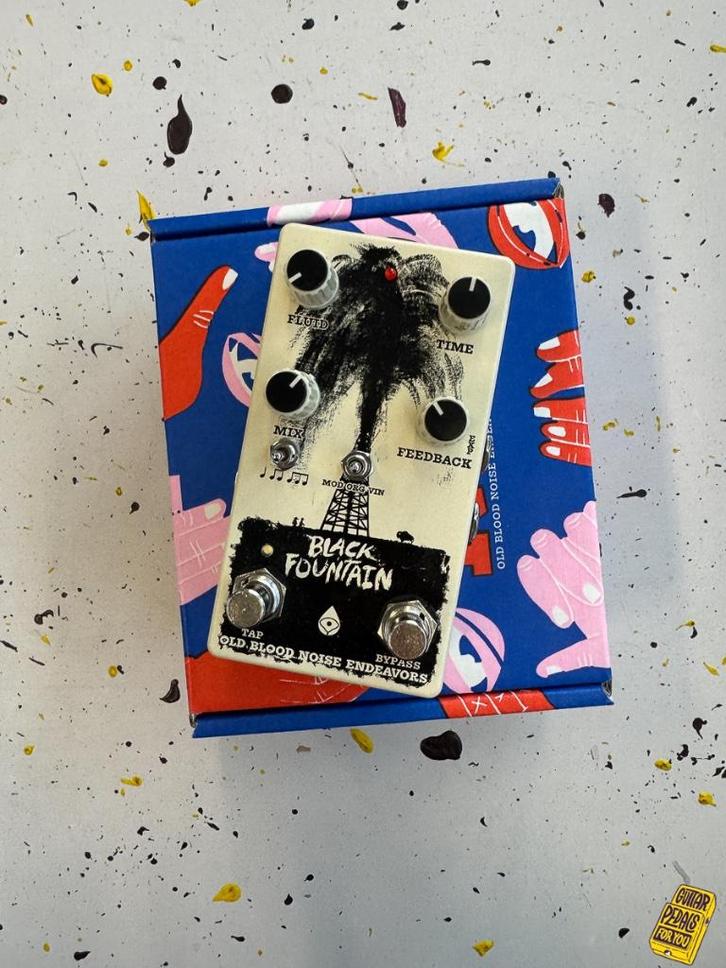 Old Blood Noise Endeavors Black Fountain Delay V3, Muziek en Instrumenten, Effecten, Zo goed als nieuw, Reverb, Ophalen of Verzenden