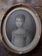 Portret van Lijdra van Hogendorp originele tekening., Antiek en Kunst, Ophalen of Verzenden