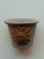 Beige terra cotta pot met zonnetje, Ophalen, Nieuw, Gebruiksvoorwerp