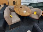 Eetkamerbank ovaal L'ancora "LARA"  + 2x stoel Olivia NIEUW, Huis en Inrichting, Stoelen, Ophalen, L' ancora, Twee, Nieuw