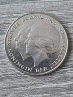 Rijksdaalder Dubbele kop 1980, Postzegels en Munten, Munten | Nederland, 2½ gulden, Ophalen of Verzenden, Koningin Juliana, Losse munt