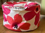 Marimekko poef, Ophalen, Gebruikt, Rond, Overige materialen