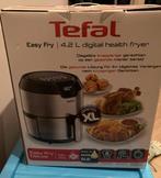 TEFAL Easy Fry airfryer XL 4,2L Zwart NIEUW!!!, Witgoed en Apparatuur, Airfryers, Ophalen of Verzenden, Zo goed als nieuw