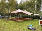 strech tent zware kwaliteit 10 bij 10 meter, Ophalen, Gebruikt