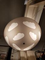 Plafond lamp met wolkjes wit, Kunststof, Ophalen of Verzenden, Zo goed als nieuw, Baby / kinderlamp