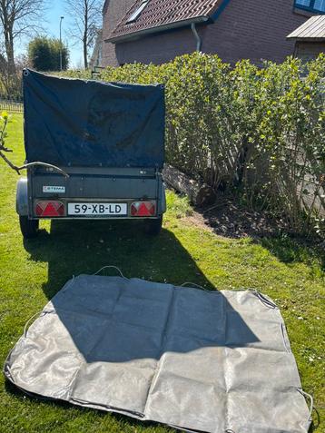 Stema aanhanger met huif, dekzeil en net beschikbaar voor biedingen